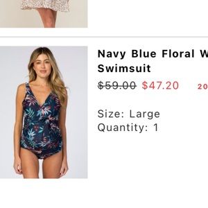 NWT - PinkBlush Swimsuit (one piece) - XL